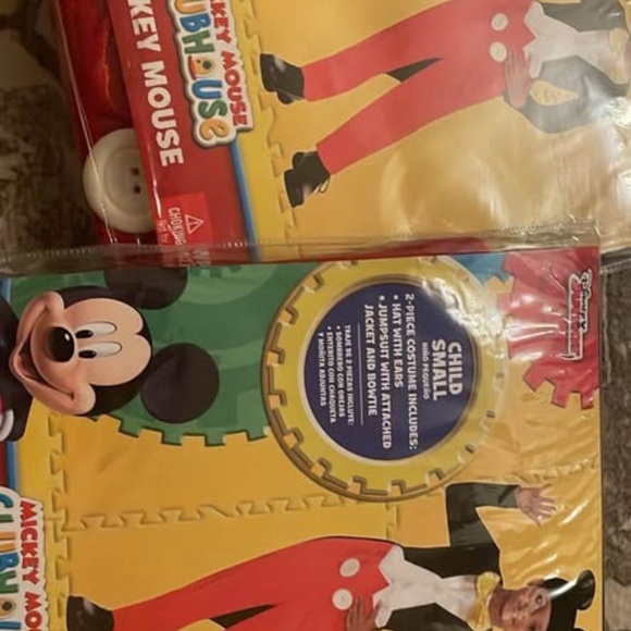 BRAND NEW boy disney mickey mouse halloween costume size 3-4T & S 4-6 - Picture 8 of 10